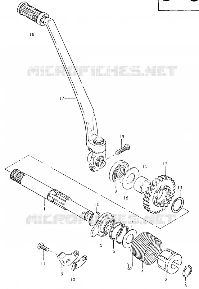 KICKSTARTER Suzuki MOTO 400 SP 1980  SP400T