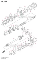 AANDRIJFAS voor Suzuki KINGQUAD 750 2022