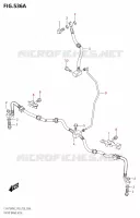 FRONT REMSLANG voor Suzuki KINGQUAD 750 2022