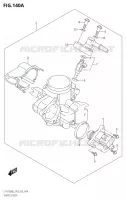 GASKLEPHUIS (LT A750X:M2:P03) voor Suzuki KINGQUAD 750 2022