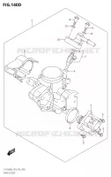 GASKLEPHUIS (LT A750XP:M2:P03) voor Suzuki KINGQUAD 750 2022