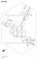 GASKLEPHUIS (LT A750XPZ:M2:P33) voor Suzuki KINGQUAD 750 2022