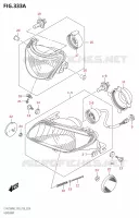 KOPLAMP voor Suzuki KINGQUAD 750 2022