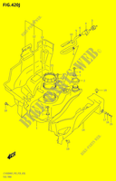 BENZINETANK (LT A500XPZ:M3:P33) voor Suzuki KINGQUAD 500 2023