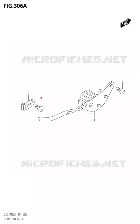 DYNAMO SENSOR Suzuki MOTO 750 GSX-S 2023  GSX-S750A /  GSX-S750ZA M3 (E24)