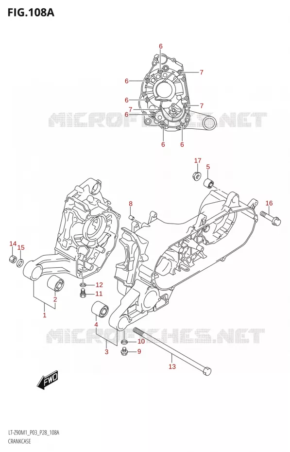 CARTER Suzuki QUAD 90 QUADSPORT 2021  LT-Z90 M1 (P03,P28)