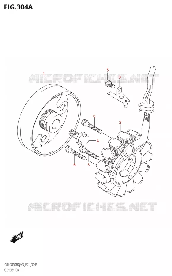 DYNAMO Suzuki MOTO 950 GSX-S 2023  GSX-S950UQM3 (E21)