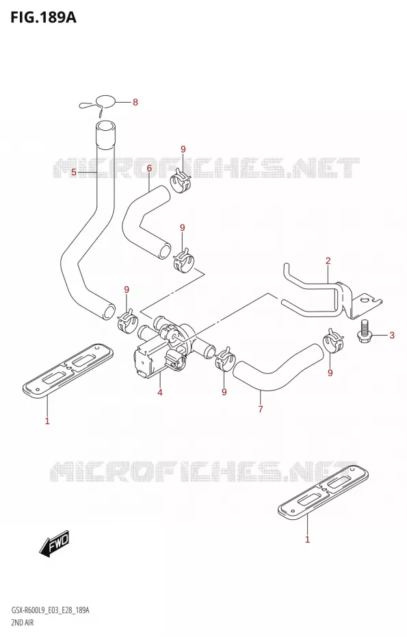 ANTI VERVUILINGS SYSTEM Suzuki MOTO 600 GSX-R 2019  GSX-R600 L9 (E03,E28,E33)