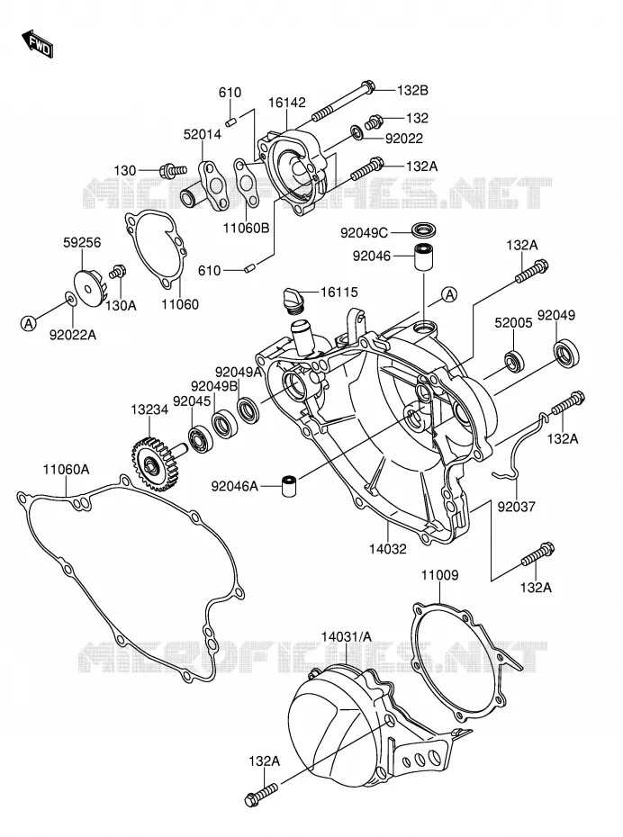 CASING Suzuki MOTO 65 RM 2005  RM65K5(E28)
