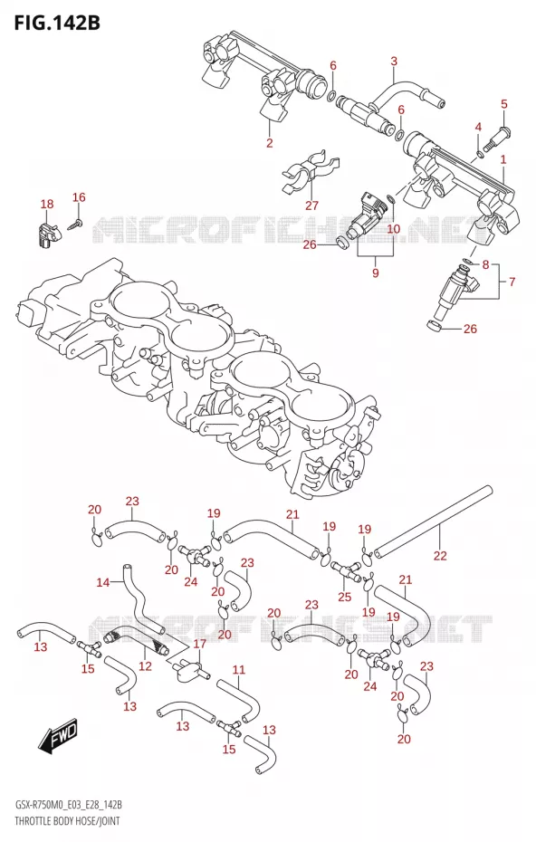 INJECTOREN (E33) Suzuki MOTO 750 GSX-R 2020  GSX-R750 M0 (E03,E28,E33)