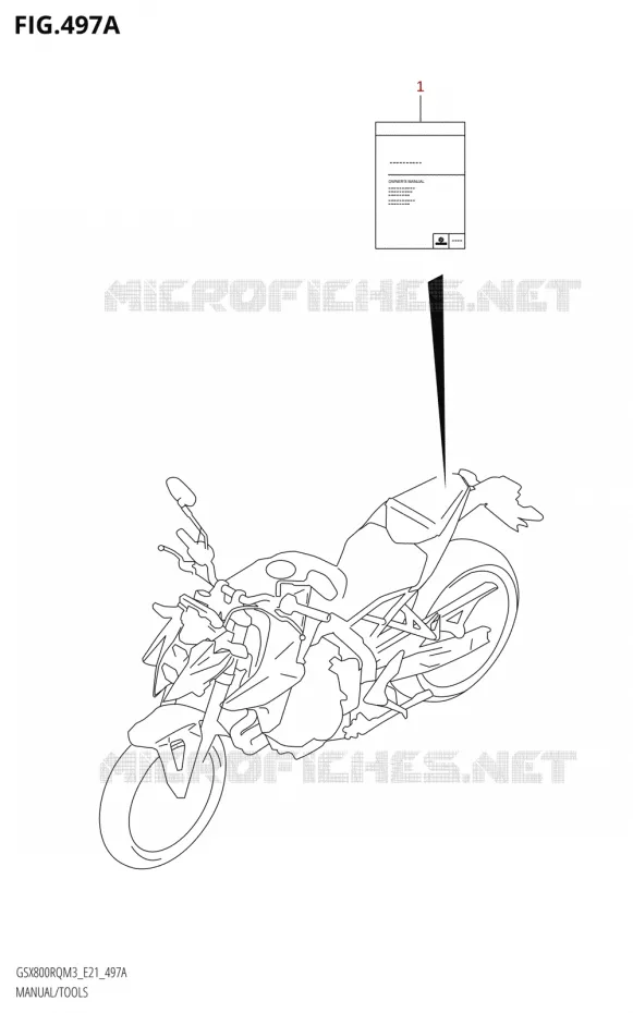 GEBRUIKERSHANDLEIDINGEN - TOOLS Suzuki MOTO 800 GSX 2023  GSX800RRQ M3 (E21)