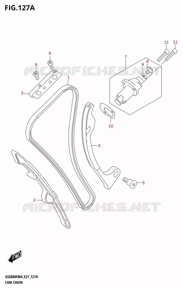 TIMING Suzuki MOTO 800 GSX 2024  GSX800FRQ M4 (E21)