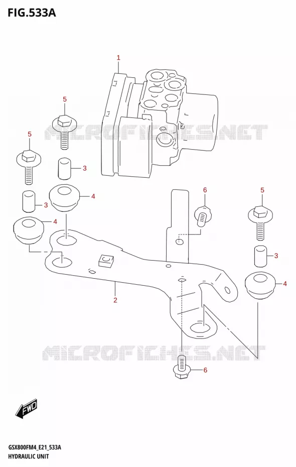 ABS Suzuki MOTO 800 GSX 2024  GSX800FUQ M4 (E21)