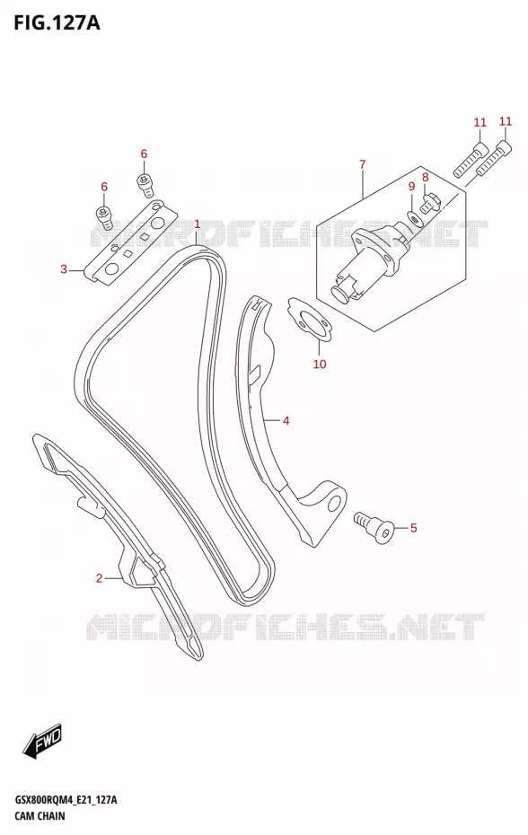 TIMING Suzuki MOTO 800 GSX 2024  GSX800RQ M4 (E21)