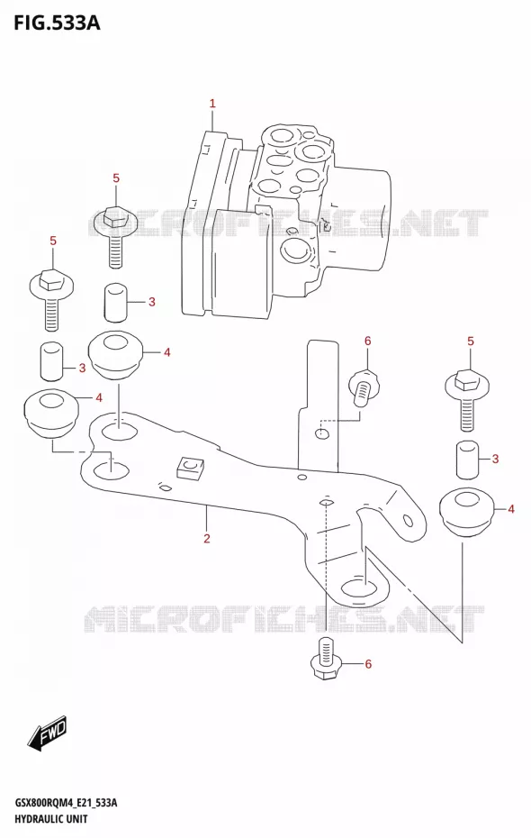 ABS Suzuki MOTO 800 GSX 2024  GSX800UQ M4 (E21)