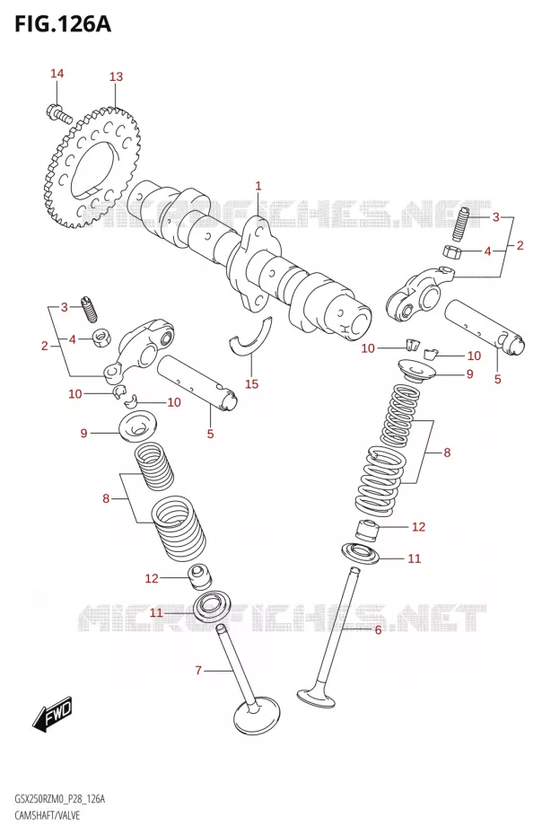 NOKKENAS - KLEPPEN Suzuki MOTO 250 GSX-R 2020  GSX250RZ M0 E03,E28,E33
