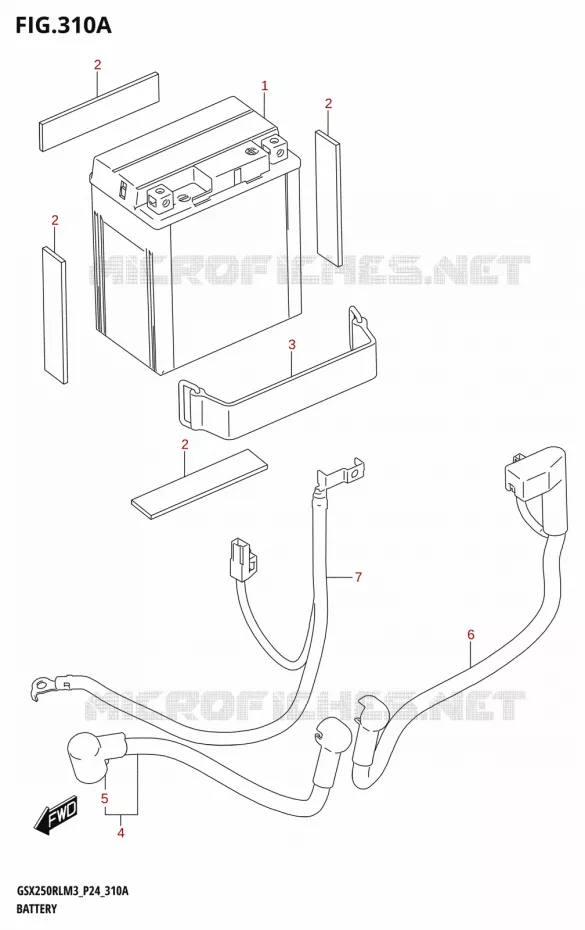ACCU Suzuki MOTO 250 GSX-R 2023  GSX250RL M3 (P24)