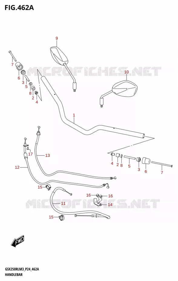 STUUR Suzuki MOTO 250 GSX-R 2023  GSX250RL M3 (P24)
