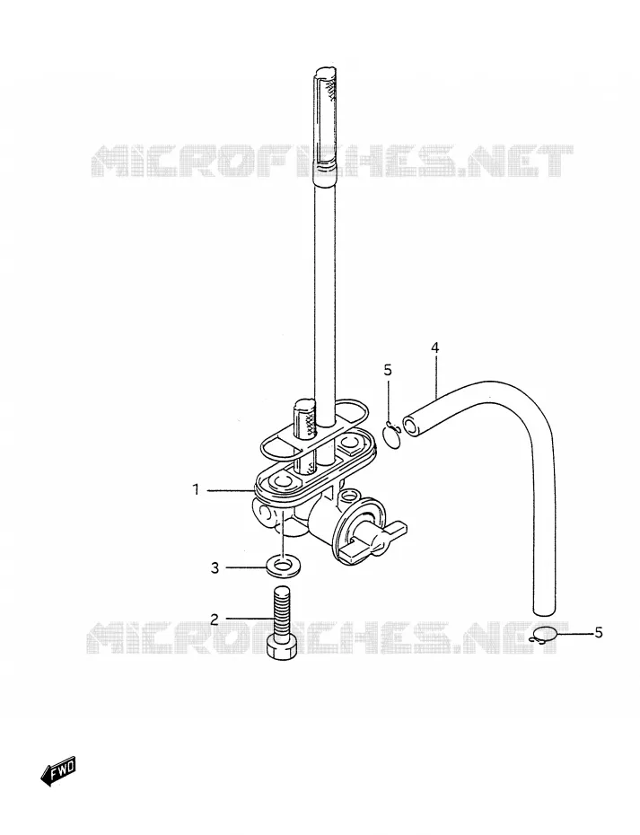 FUEL COCK Suzuki MOTO 200 TS-R 1992  TS200RN(E28)