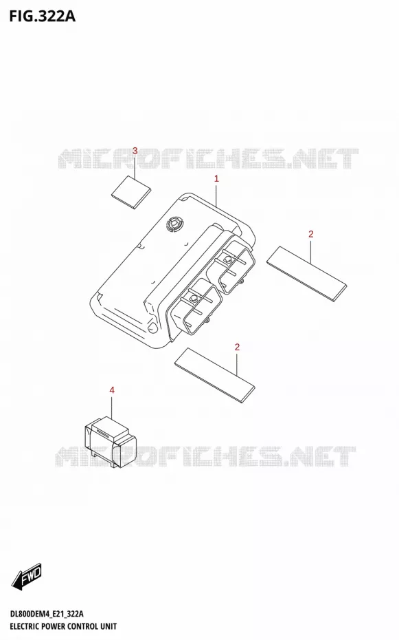 ECU Suzuki MOTO 800 V-STROM 2024  DL800DERC M4 (E21)