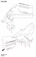 ACHTER KUIP KUIPDEEL/FRAME 800 suzuki-motorfietsen V-STROM 2024 2712000050