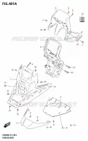 KUIP KUIPDEEL/FRAME 800 suzuki-motorfietsen V-STROM 2024 2712000061