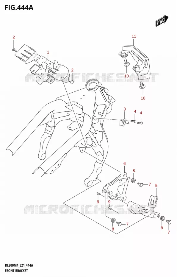 KUIPFRAME Suzuki MOTO 800 V-STROM 2024  DL800RQ M4 (E21)