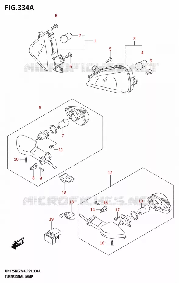 INDICATOREN Suzuki SCOOTER 125 AVENIS 2024  UN125NE M4 (P21)