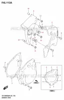 ALTERNATOR COVER voor Suzuki HAYABUSA 1300 2024