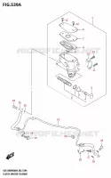CLUTCH HOOFDREMCILINDER voor Suzuki HAYABUSA 1300 2024