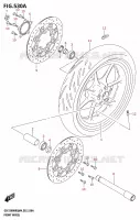 VOORWIEL voor Suzuki HAYABUSA 1300 2024