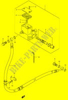 ACHTER HOOFDREMCILINDER (MODELE K4/K5) voor Suzuki BURGMAN 150 2002