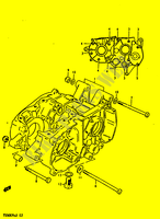 CASING voor Suzuki TS-ER 50 1980