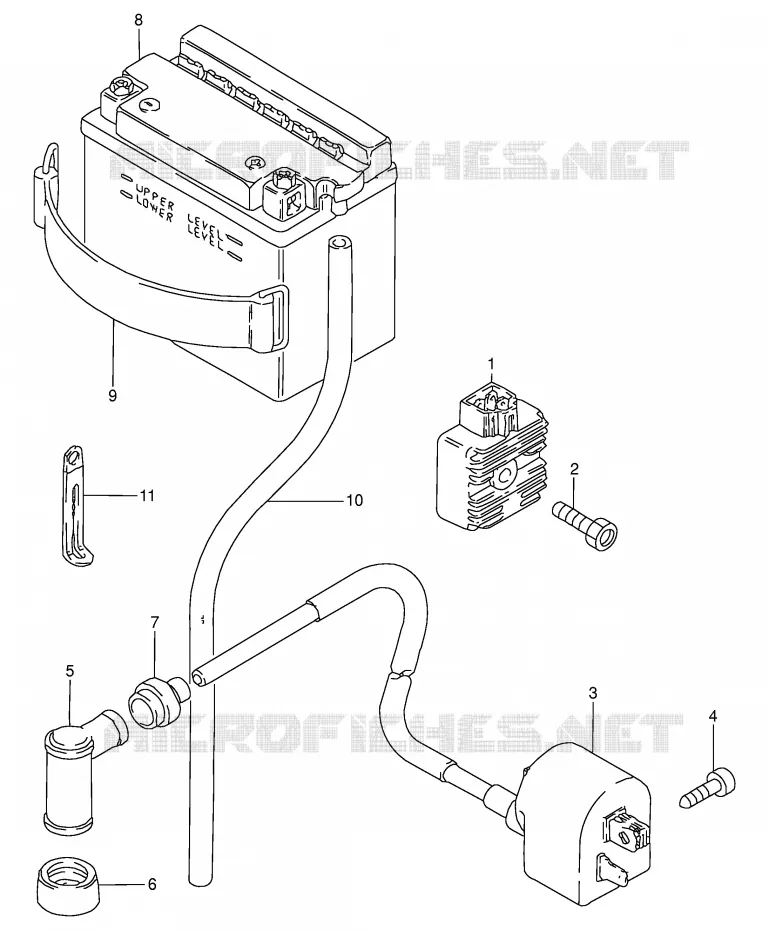 ELEKTRISCH Suzuki MOTO 50 TS-W 1983  TS50WD(E6)
