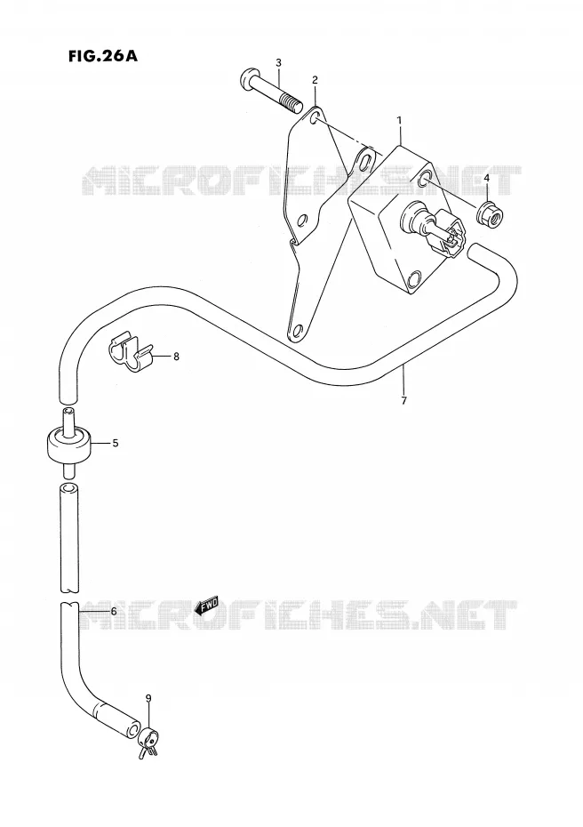 LUCHTSENSOR (MODELE K/L/M/N/P/R/S) Suzuki MOTO 1400 INTRUDER 1990  VS1400GLPL(E2)