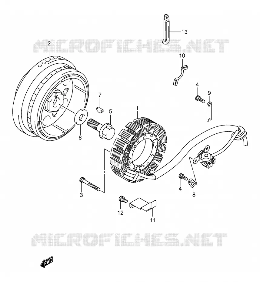 ONTSTEKING (MODELE K1/K2/K3/K4) Suzuki MOTO 800 VOLUSIA 2005  VL800ZK5(E2)