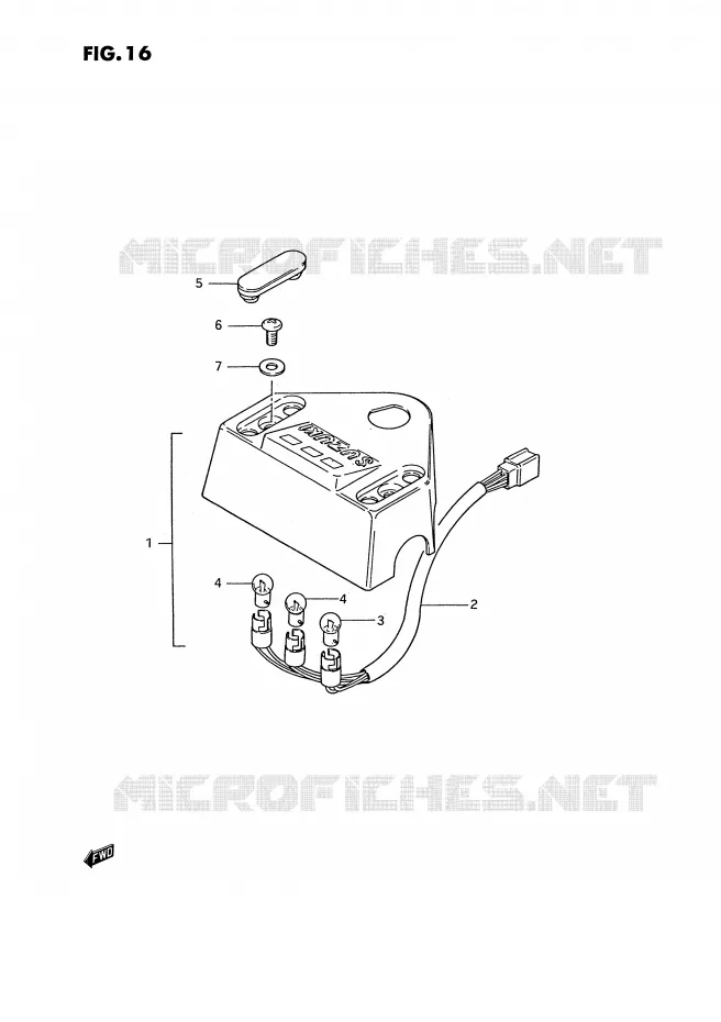 PILOT LAMPEN Suzuki MOTO 185 TS-ER 1982  TS185ERZ(E24)