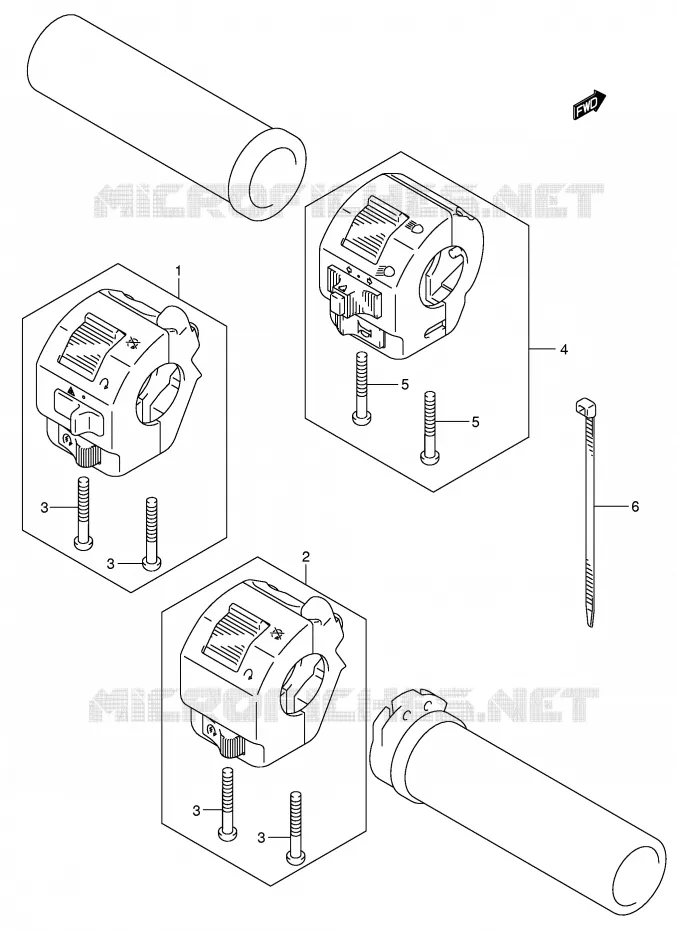 SCHAKELAARS (MODELE K3) Suzuki MOTO 800 VOLUSIA 2002  VL800K2(E2)