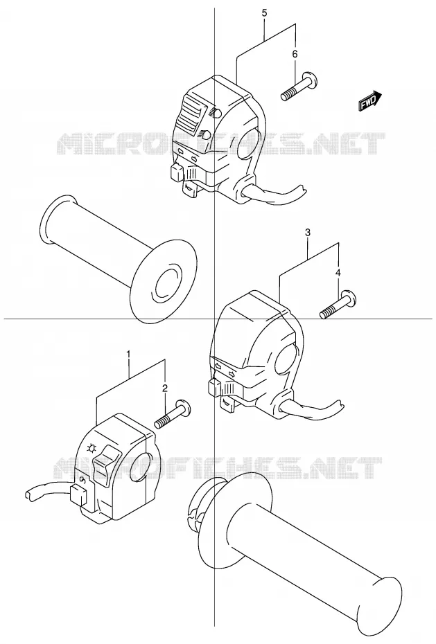 SCHAKELAARS Suzuki MOTO 50 STREET-MAGIC 2000  TR50SY(E2)