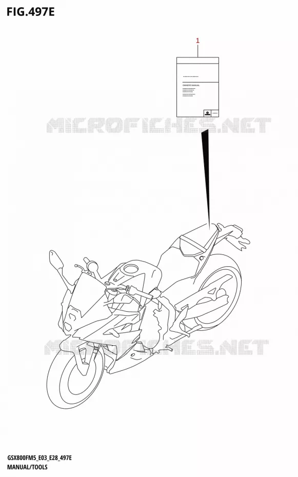 GEBRUIKERSHANDLEIDINGEN - TOOLS (E28) Suzuki MOTO 800 GSX 2025  GSX800FRQM5 E28 2025 M5 (E28)