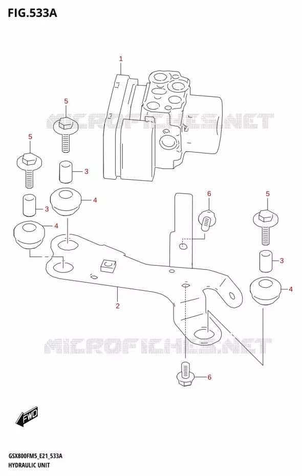 ABS Suzuki MOTO 800 GSX 2025  GSX800FUQ 2025 M5 (E21)