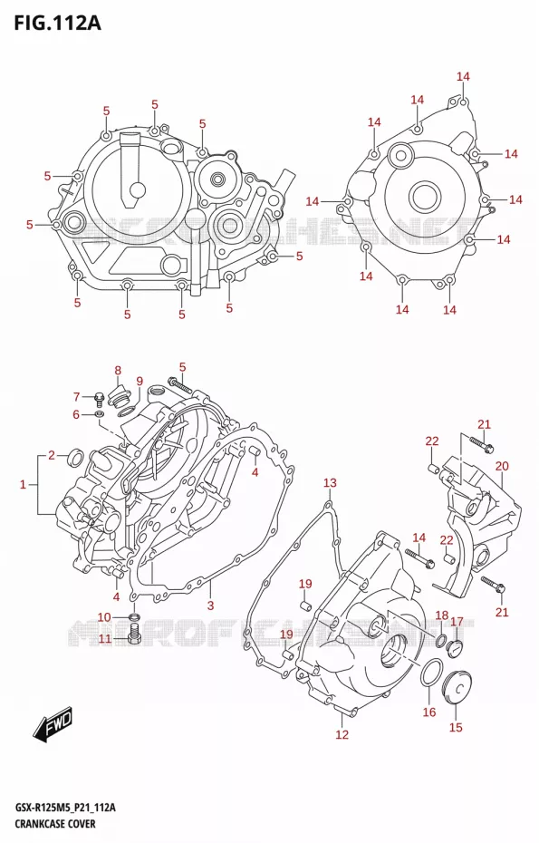 CARTERDEKSEL Suzuki MOTO 125 GSX-R 2025  GSX-R125RL 2025 M5 (P21)