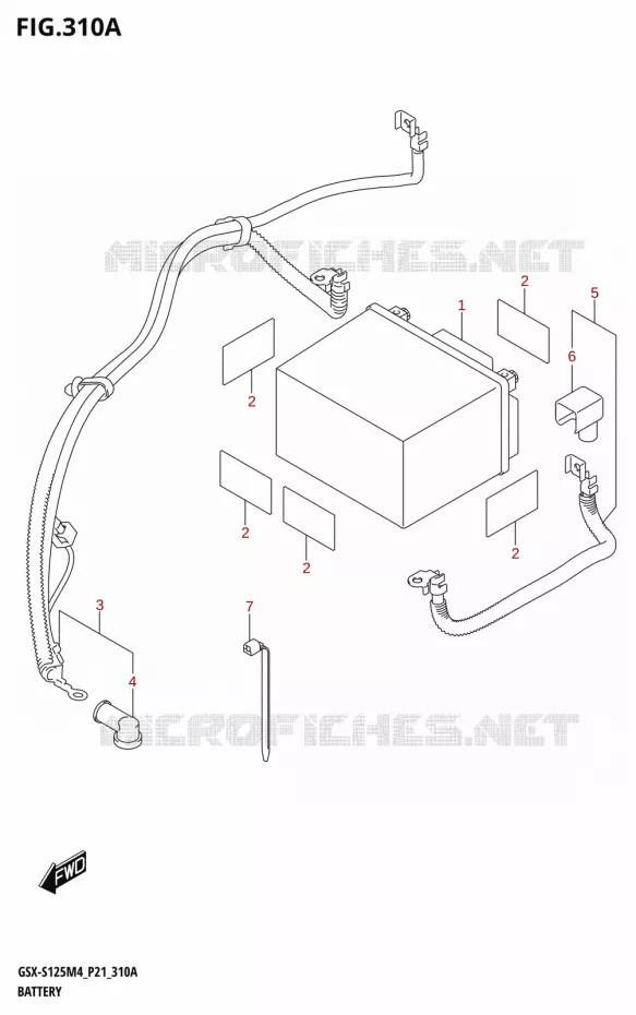 ACCU Suzuki MOTO 125 GSX-S 2024  GSX-S125RL / GSX-S125RLX M4 (P21)