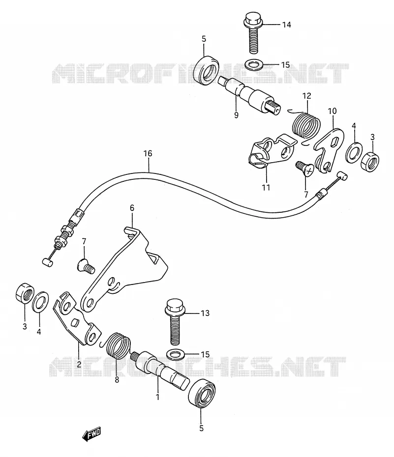 DECOMPRESSOR Suzuki MOTO 1400 INTRUDER 1991  VS1400GLFM(E28)