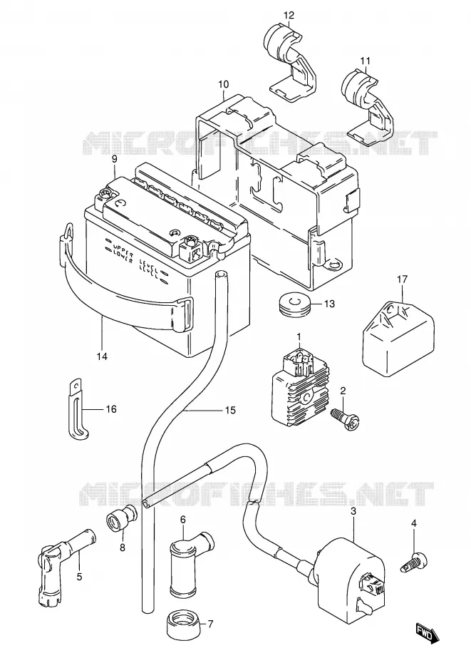 ELEKTRISCH Suzuki MOTO 50 TS-X 1986  TS50XKG(E1)
