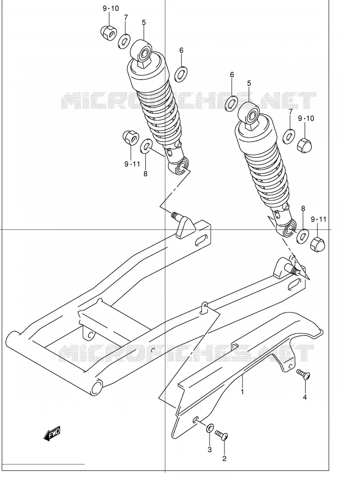 KETTINGKAST Suzuki MOTO 250 INTRUDER 2002  VL250K2(E2)