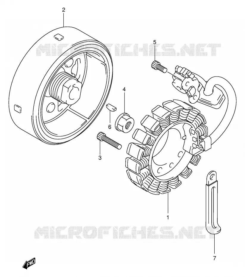 ONTSTEKING Suzuki MOTO 125 INTRUDER 2000  VL125UY(E22)