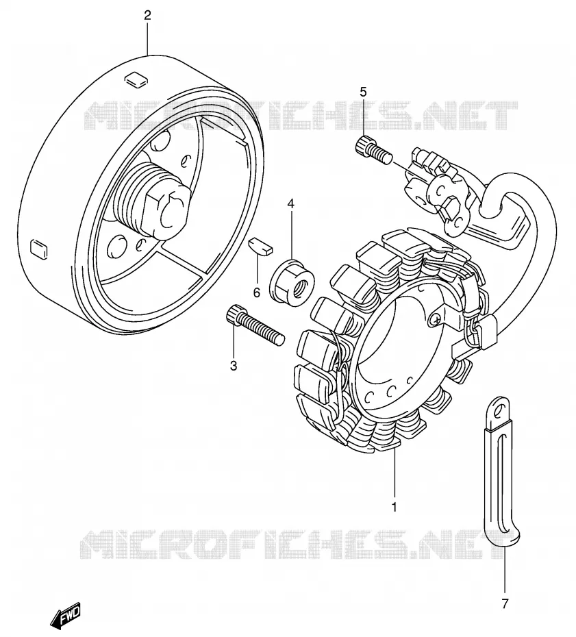 ONTSTEKING Suzuki MOTO 125 INTRUDER 2006  VL125K6(E2)