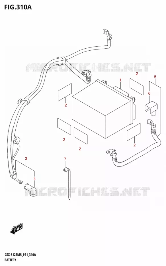 ACCU Suzuki MOTO 125 GSX-S 2025  GSX-S125RL / GSX-S125RLX M5 (P21)