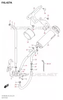 FUEL EVAP SYSTEM (E33) voor Suzuki DR-Z 400 2020